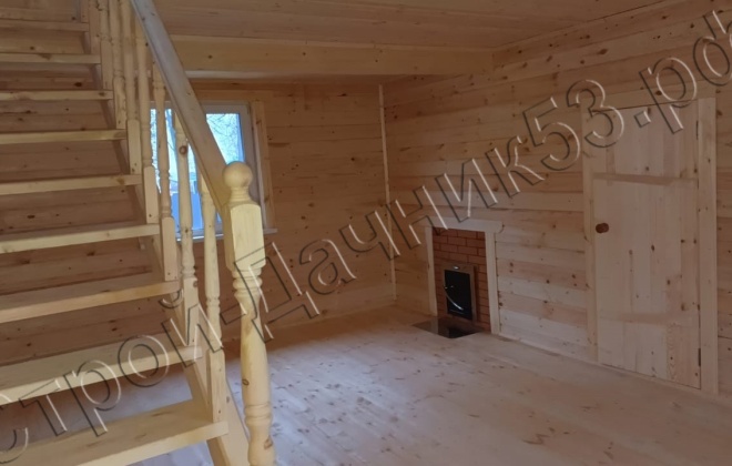 4 Брусовая баня Б-45, 9х6м, 78,9 М², Московская область, Чеховский район, деревня Перхурово (11)